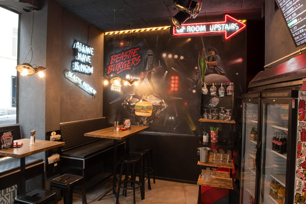 Beastie Burgers Belgium — Cosiness mixes with rugged rock 'n' roll